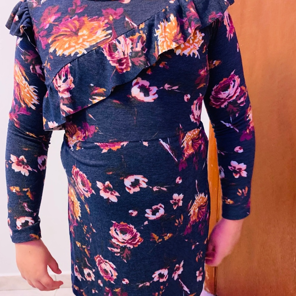 Flower colorful dress
